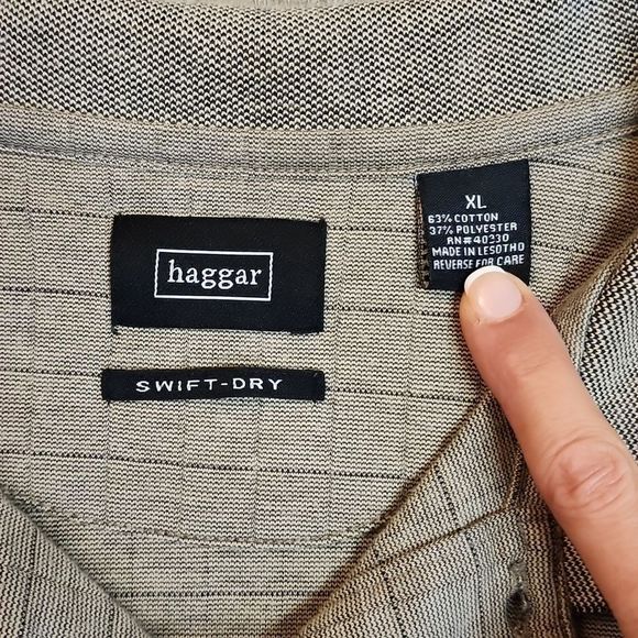 Haggar brand Men's shirt - Picture 8 of 9